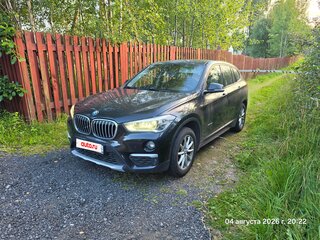 2018 BMW X1 18d xDrive II (F48), чёрный, 2050000 рублей, вид 2