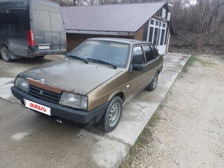 1999 Lada (ВАЗ) 21099, коричневый, 99500 рублей, вид 1