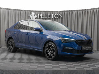 2021 Skoda Rapid II, синий, 1845000 рублей, вид 2