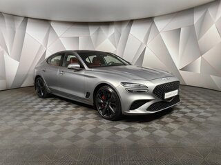 2020 Genesis G70 I Рестайлинг, серый, 4459000 рублей, вид 3