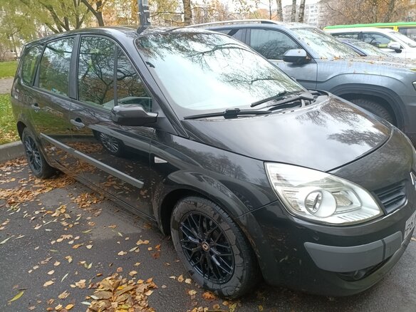 2007 Renault Scenic Grand II Рестайлинг, чёрный, 619000 рублей - вид 7