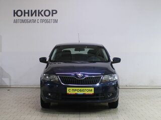 2017 Skoda Rapid I, синий, 1069000 рублей, вид 5