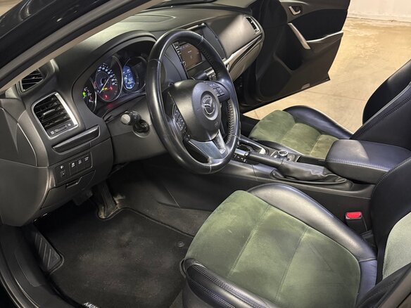 2014 Mazda 6 III (GJ), чёрный, 1750000 рублей - вид 6