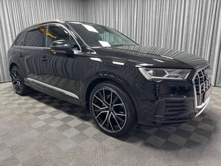 2022 Audi Q7 45 TDI II (4M) Рестайлинг, чёрный, 8955000 рублей, вид 3