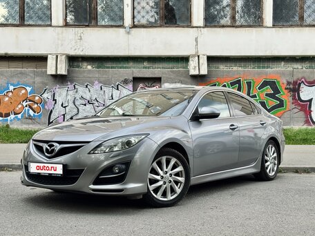 2010 Mazda 6 II (GH) Рестайлинг, серый, 955000 рублей, вид 3