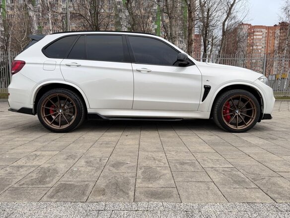 2014 BMW X5 40d III (F15), белый, 3800000 рублей - вид 8