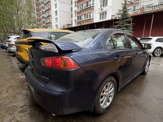 2008 Mitsubishi Lancer X, синий, 850000 рублей, вид 5