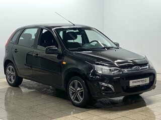 2014 Lada (ВАЗ) Kalina II, чёрный, 469000 рублей, вид 3