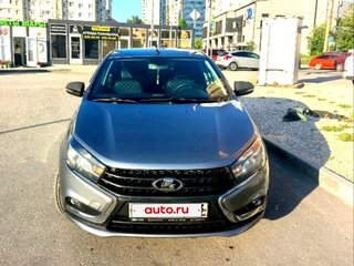 2017 Lada (ВАЗ) Vesta I, серый, 720000 рублей, вид 3