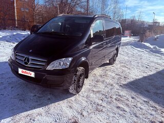 2014 Mercedes-Benz Viano Long L2 I (W639) Рестайлинг, чёрный, 2300000 рублей, вид 1