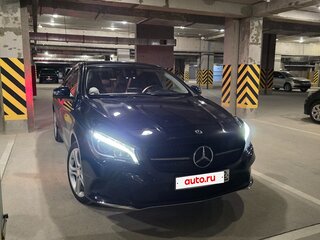 2017 Mercedes-Benz CLA 200 I (C117, X117) Рестайлинг, синий, 1750000 рублей, вид 3