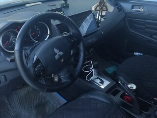 2008 Mitsubishi Lancer X, синий, 750000 рублей, вид 5