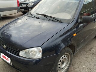 2008 Lada (ВАЗ) Kalina I, синий, 190000 рублей, вид 2