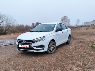 2023 Lada (ВАЗ) Vesta I Рестайлинг (NG), белый, 1350000 рублей, вид 1