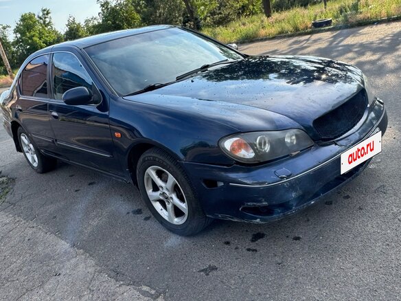 2001 Nissan Maxima V (A33), синий, 350000 рублей - вид 8