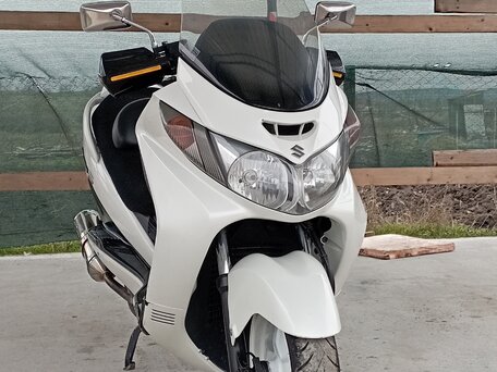 2004 Suzuki Burgman (SkyWave) 400, белый, 230000 рублей, вид 3