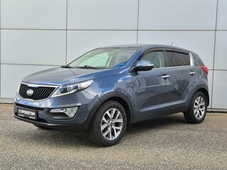 2015 Kia Sportage III Рестайлинг, синий, 1320000 рублей, вид 1