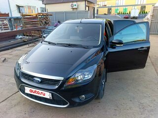 2010 Ford Focus II Рестайлинг, чёрный, 665000 рублей, вид 2