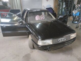 1987 Audi 80 IV (B3), чёрный, 160000 рублей, вид 1