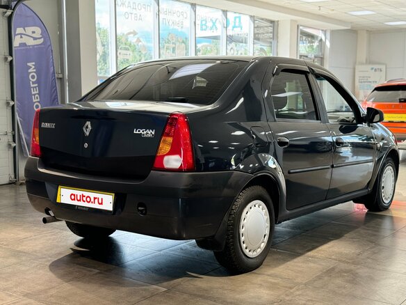 2006 Renault Logan I, чёрный - вид 24