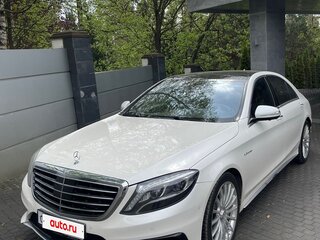 2014 Mercedes-Benz S-Класс AMG 63 AMG Long III (W222, C217), белый, 6500000 рублей, вид 1