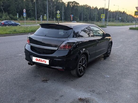 2008 Opel Astra GTC H Рестайлинг, чёрный, 575000 рублей - вид 7