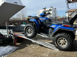 2007 Polaris Sportsman 800, синий, 615000 рублей, вид 2