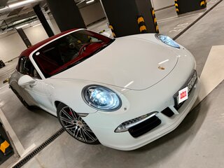 2014 Porsche 911 Carrera 4S VII (991), белый, 7499000 рублей, вид 1