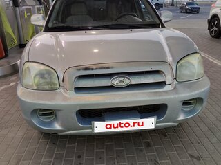 2009 Hyundai Santa Fe Classic Classic, серебристый, 850000 рублей, вид 1