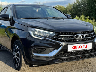 2024 Lada (ВАЗ) Vesta I Рестайлинг (NG), чёрный, 1119000 рублей, вид 4