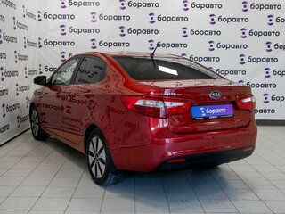 2011 Kia Rio 4-speed III, красный, 969000 рублей, вид 4
