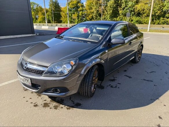 2008 Opel Astra GTC H Рестайлинг, серый, 450000 рублей - вид 10