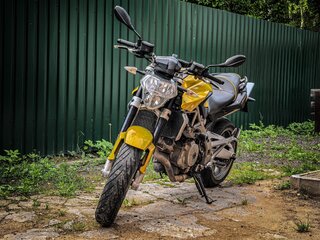 2009 Aprilia SL 750 Shiver, жёлтый, 370000 рублей, вид 2