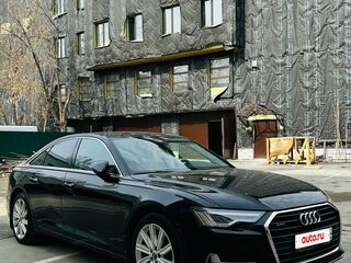 2019 Audi A6 45 TFSI V (C8), чёрный, 4450000 рублей, вид 2