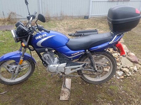 2007 Yamaha YBR125, синий, 150000 рублей, вид 3