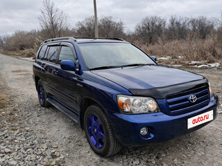 2005 Toyota Highlander I (XU20) Рестайлинг, синий, 1249000 рублей, вид 1