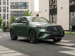 2026 Mercedes-Benz GLE Coupe AMG 53 AMG II (C167) Рестайлинг, зелёный, 18500000 рублей, вид 3