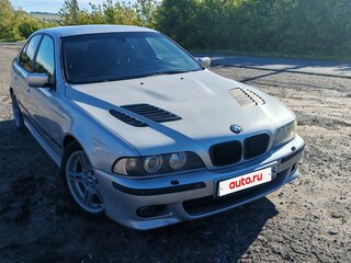 2002 BMW 5 серии 530d IV (E39) Рестайлинг, серебристый, 450000 рублей, вид 2