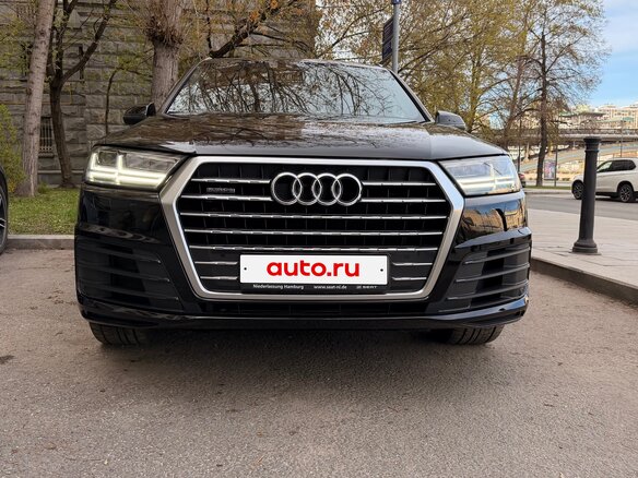 2019 Audi Q7 II (4M), чёрный, 4120000 рублей - вид 1