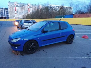 2003 Peugeot 206, синий, 149000 рублей, вид 5