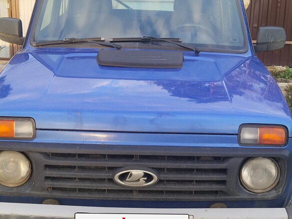 2020 Lada (ВАЗ) 2121 (4x4) I Рестайлинг (2020), синий, 750000 рублей - вид 3