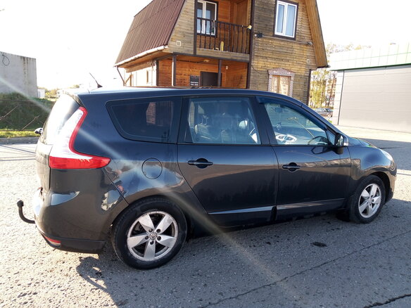 2009 Renault Scenic Grand III, серый, 795000 рублей - вид 1