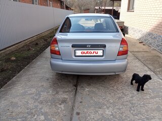2006 Hyundai Accent ТагАЗ II, серебристый, 240000 рублей, вид 4