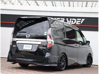 2021 Nissan Serena S-Hybrid V (C27) Рестайлинг, чёрный, 1570000 рублей, вид 4