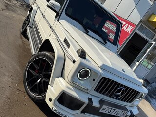 2013 Mercedes-Benz G-Класс AMG 63 AMG I (W463) Рестайлинг 2, белый, 5300000 рублей, вид 1