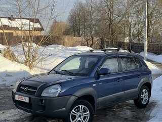 2007 Hyundai Tucson I, синий, 870000 рублей, вид 1