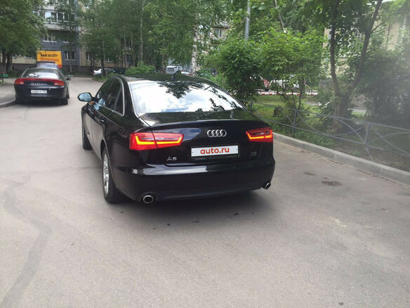 2011 Audi A6 IV (C7), чёрный - вид 5
