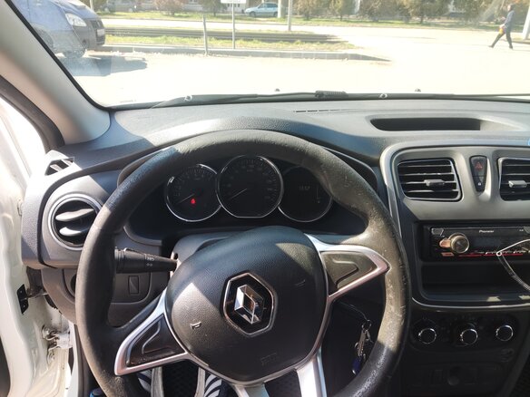 2019 Renault Logan II Рестайлинг, белый, 580000 рублей - вид 10