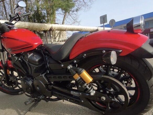 2016 Yamaha XV950 Bolt, красный, 665000 рублей - вид 3