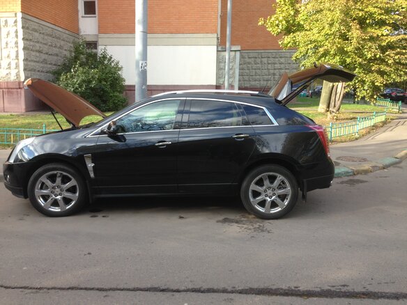 2011 Cadillac SRX II, чёрный - вид 4